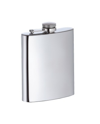 Sticla de buzunar pentru tarie, 200 ml, inox - CILIO